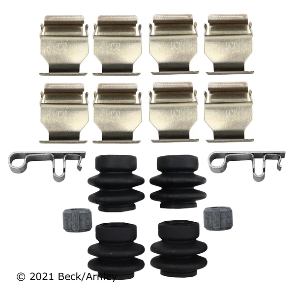 Beck/Arnley 084-1555 Disc Brake Hardware Kit, Rear Side