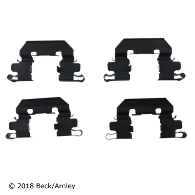 Beck/Arnley 084-1580 Disc Brake Hardware Kit, Front Side
