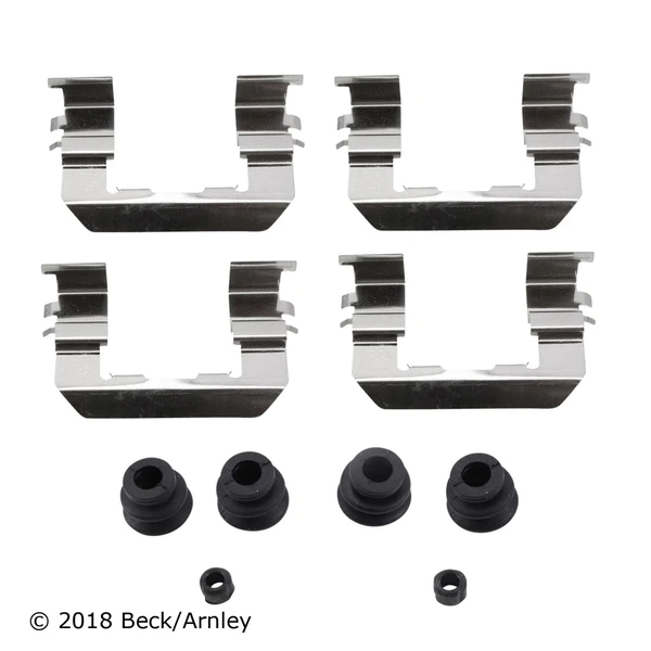 Beck/Arnley 084-1586 Disc Brake Hardware Kit, Front Side