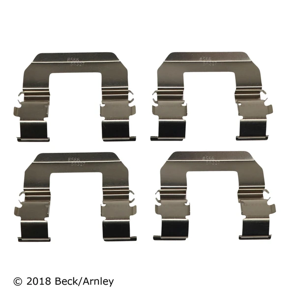 Beck/Arnley 084-1587 Disc Brake Hardware Kit, Front Side