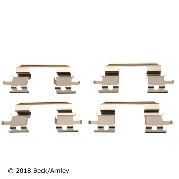 Beck/Arnley 084-1510 Disc Brake Hardware Kit, Front Side