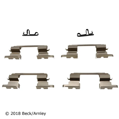Beck/Arnley 084-1510 Disc Brake Hardware Kit, Front Side