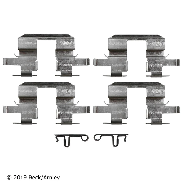 Beck/Arnley 084-1640 Disc Brake Hardware Kit, Rear Side