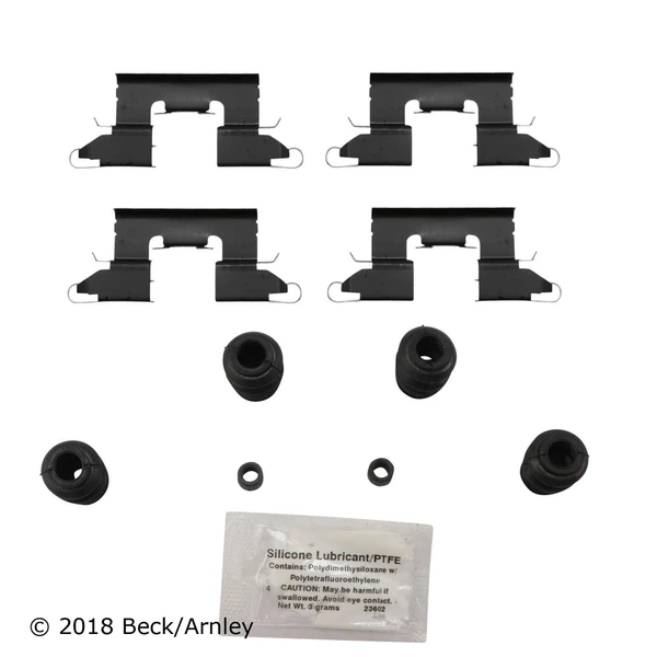 Beck/Arnley 084-1655 Disc Brake Hardware Kit, Rear Side