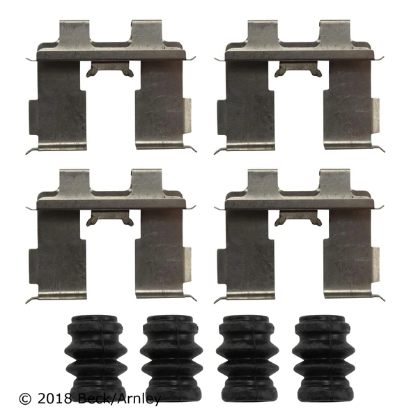 Beck/Arnley 084-1621 Disc Brake Hardware Kit, Rear Side