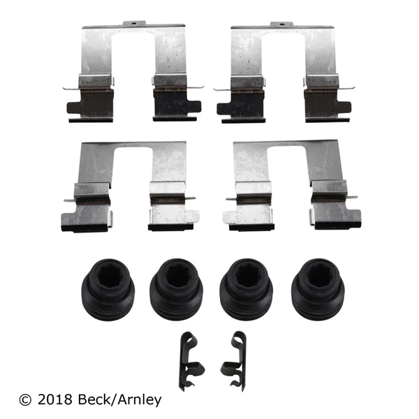 Beck/Arnley 084-1629 Disc Brake Hardware Kit, Rear Side