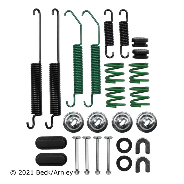 Beck/Arnley 084-1633 Drum Brake Hardware Kit, Rear Side