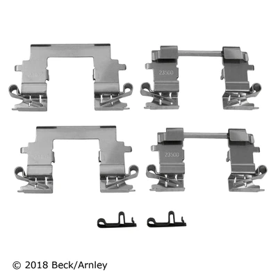 Beck/Arnley 084-1758 Disc Brake Hardware Kit, Front Side