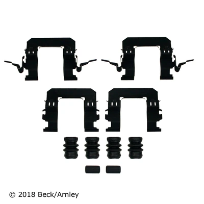 Beck/Arnley 084-1773 Disc Brake Hardware Kit, Front Side