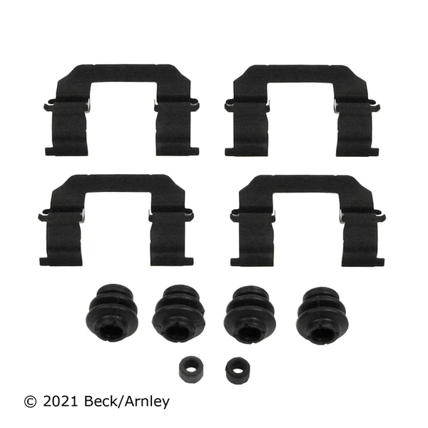 Beck/Arnley 084-1780 Disc Brake Hardware Kit, Front Side
