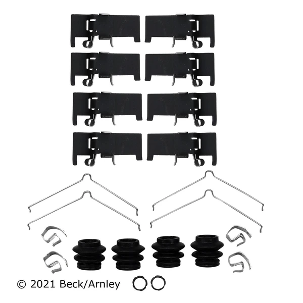 Beck/Arnley 084-1717 Disc Brake Hardware Kit, Front Side