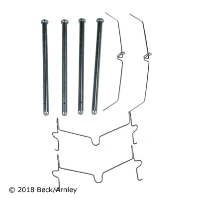Beck/Arnley 084-1718 Disc Brake Hardware Kit, Front Side