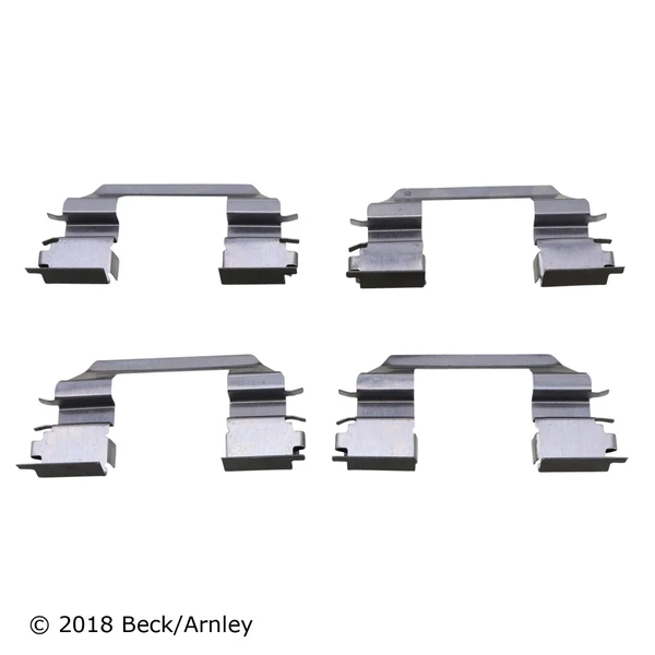 Beck/Arnley 084-1721 Disc Brake Hardware Kit, Front Side