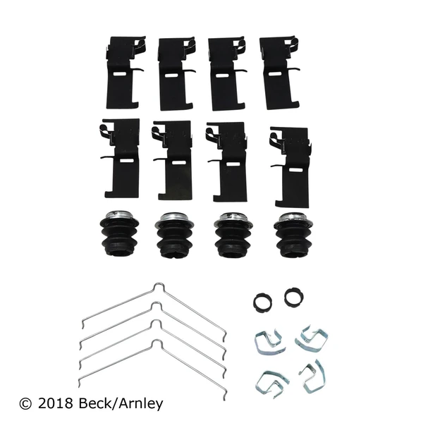 Beck/Arnley 084-1840 Disc Brake Hardware Kit, Front Side