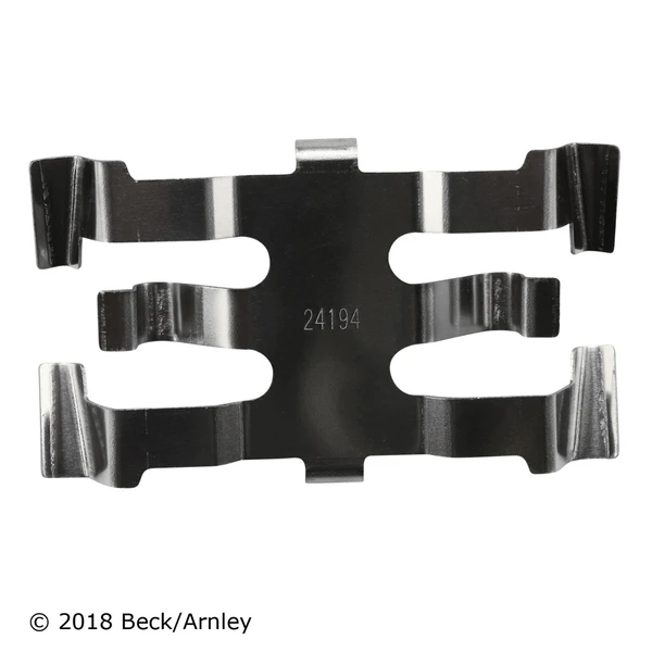 Beck/Arnley 084-1842 Disc Brake Hardware Kit, Rear Side
