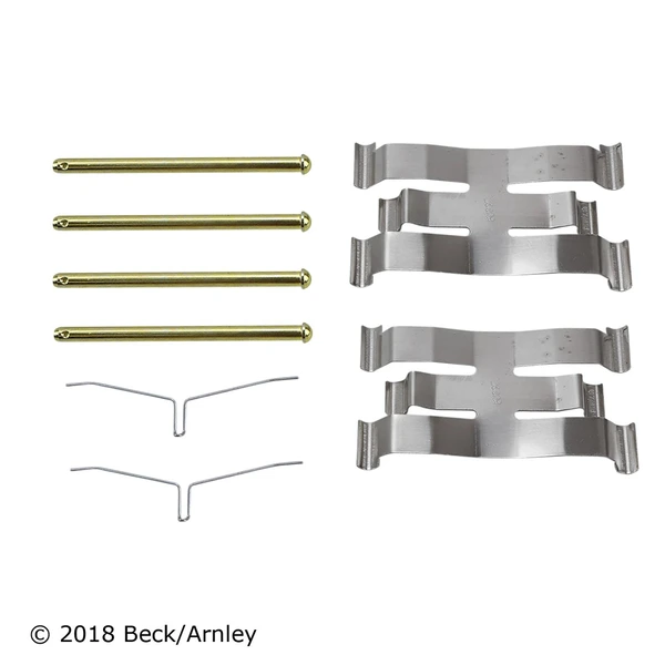 Beck/Arnley 084-1847 Disc Brake Hardware Kit, Front Side