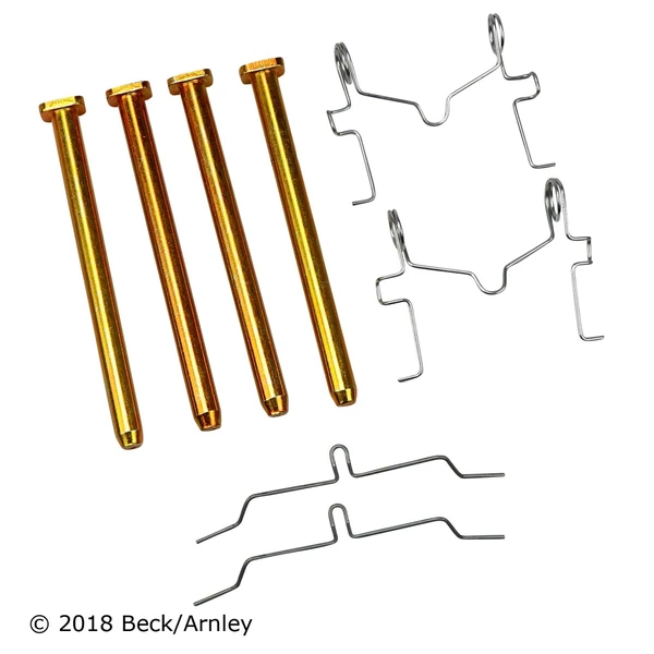 Beck/Arnley 084-1854 Disc Brake Hardware Kit, Rear Side