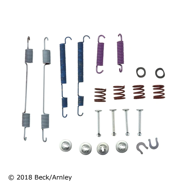 Beck/Arnley 084-1860 Drum Brake Hardware Kit, Rear Side