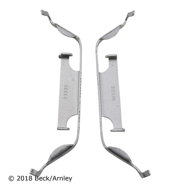 Beck/Arnley 084-1866 Disc Brake Hardware Kit, Front Side