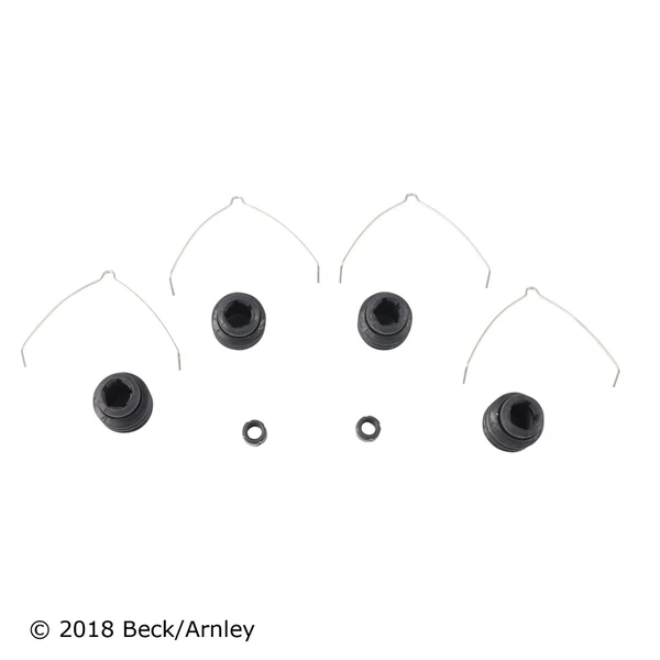 Beck/Arnley 084-1870 Disc Brake Hardware Kit, Front Side