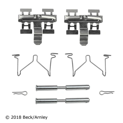 Beck/Arnley 084-1875 Disc Brake Hardware Kit, Rear Side