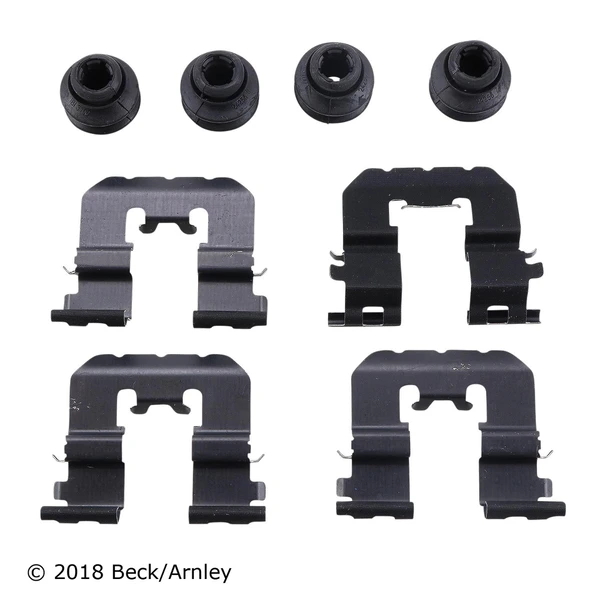 Beck/Arnley 084-1890 Disc Brake Hardware Kit, Rear Side