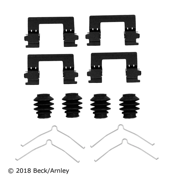 Beck/Arnley 084-1891 Disc Brake Hardware Kit, Front Side