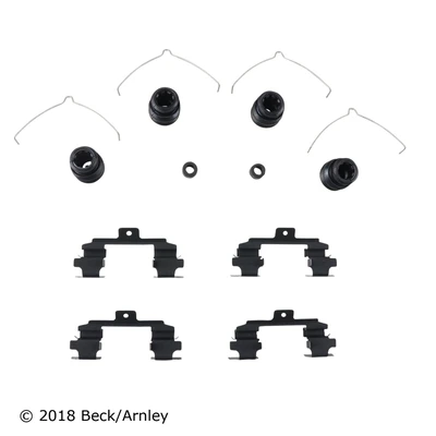 Beck/Arnley 084-1892 Disc Brake Hardware Kit, Front Side