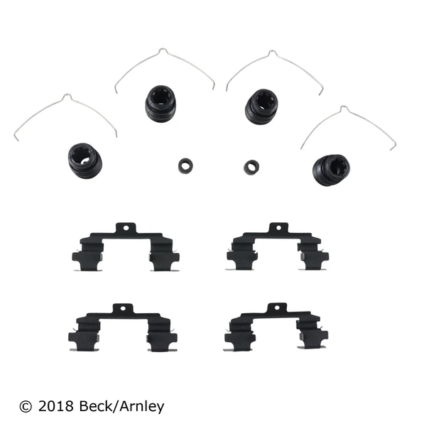Beck/Arnley 084-1892 Disc Brake Hardware Kit, Front Side