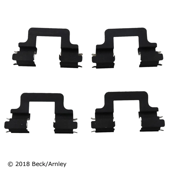 Beck/Arnley 084-1957 Disc Brake Hardware Kit, Rear Side
