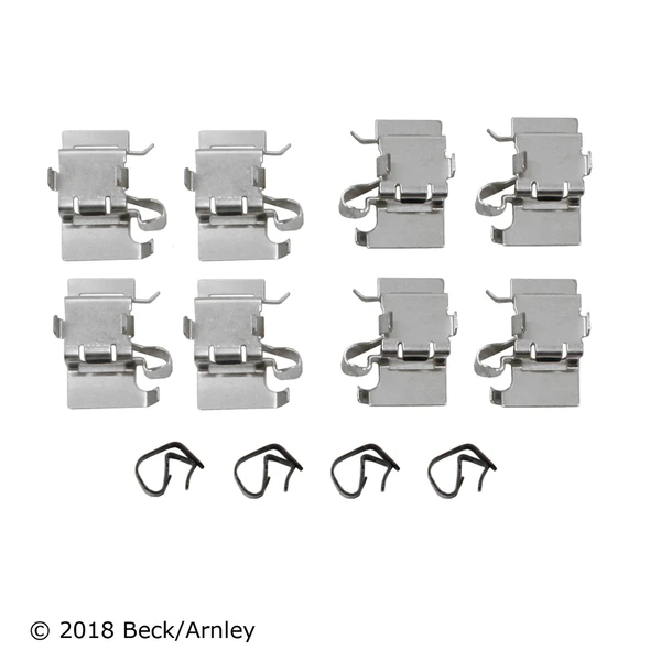 Beck/Arnley 084-1966 Disc Brake Hardware Kit, Front Side