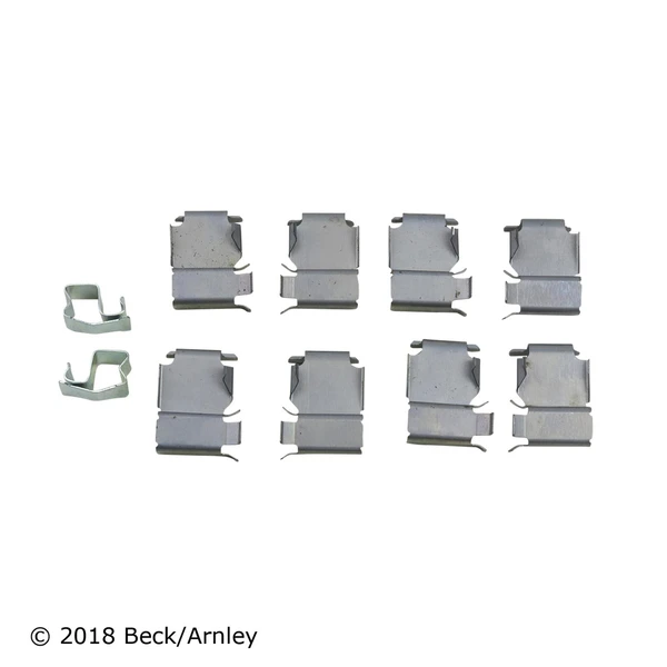 Beck/Arnley 084-1968 Disc Brake Hardware Kit, Rear Side