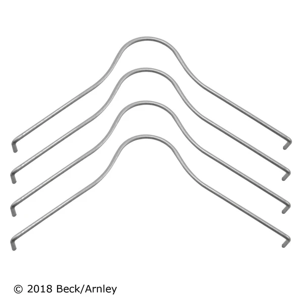 Beck/Arnley 084-1972 Disc Brake Hardware Kit, Front Side