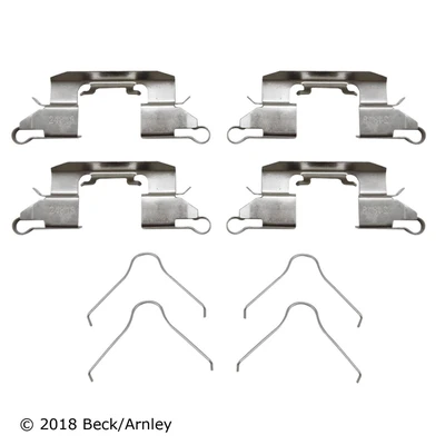 Beck/Arnley 084-1972 Disc Brake Hardware Kit, Front Side