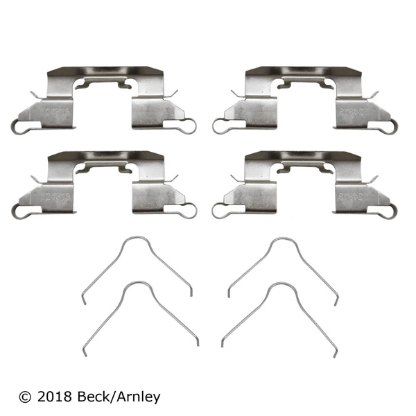 Beck/Arnley 084-1972 Disc Brake Hardware Kit, Front Side