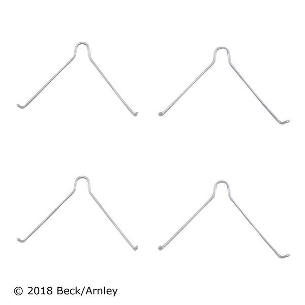 Beck/Arnley 084-1988 Disc Brake Hardware Kit, Rear Side