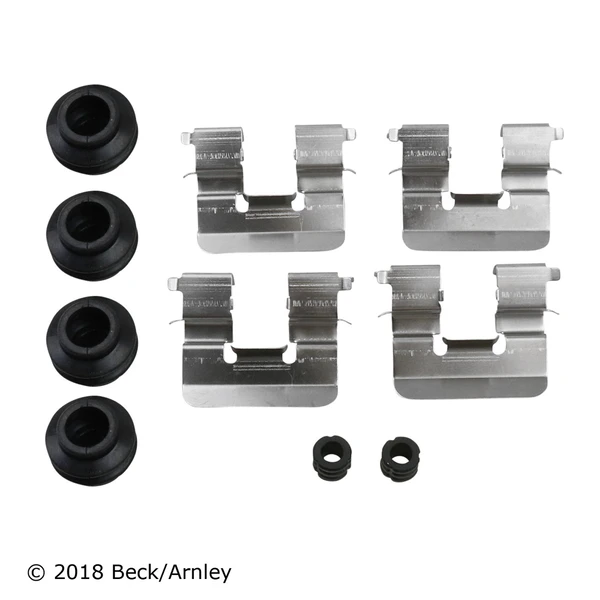 Beck/Arnley 084-1996 Disc Brake Hardware Kit, Rear Side
