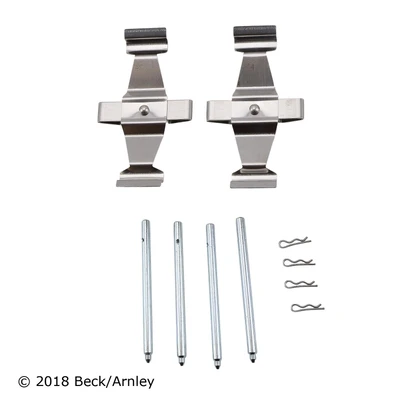 Beck/Arnley 084-1998 Disc Brake Hardware Kit, Front Side