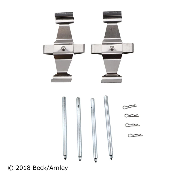Beck/Arnley 084-1998 Disc Brake Hardware Kit, Front Side