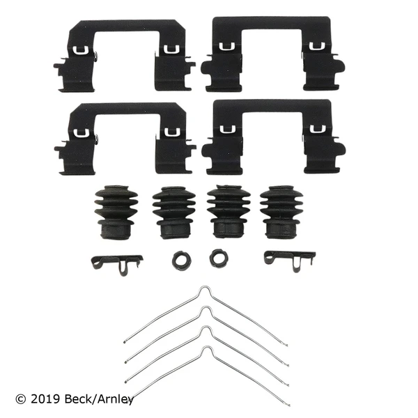 Beck/Arnley 084-1999 Disc Brake Hardware Kit, Front Side
