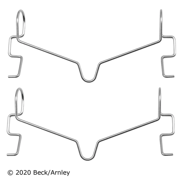 Beck/Arnley 084-1918 Disc Brake Hardware Kit, Front Side