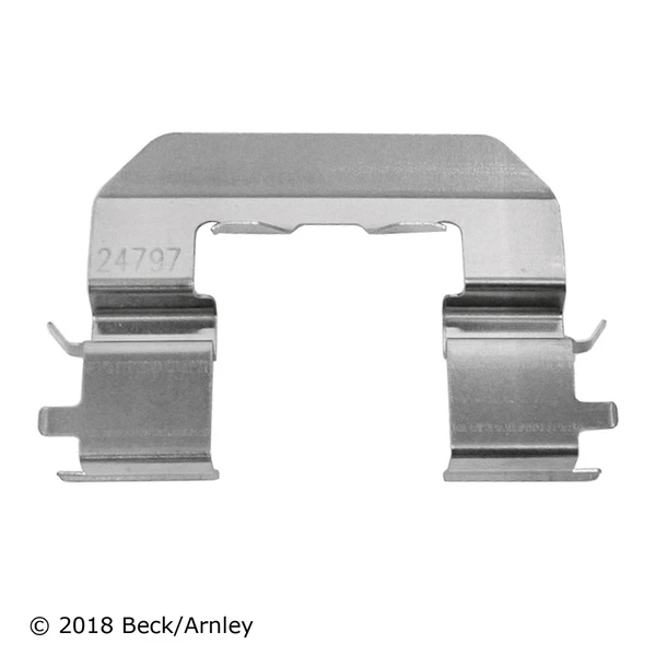 Beck/Arnley 084-1920 Disc Brake Hardware Kit, Front Side