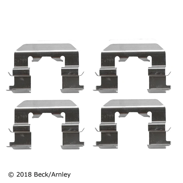 Beck/Arnley 084-1920 Disc Brake Hardware Kit, Front Side