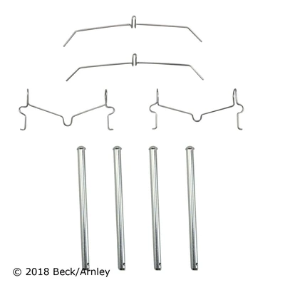 Beck/Arnley 084-1924 Disc Brake Hardware Kit, Front Side