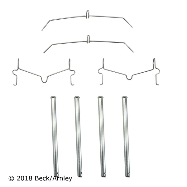Beck/Arnley 084-1924 Disc Brake Hardware Kit, Front Side