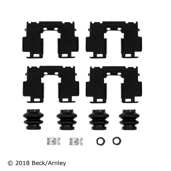 Beck/Arnley 084-1933 Disc Brake Hardware Kit, Rear Side