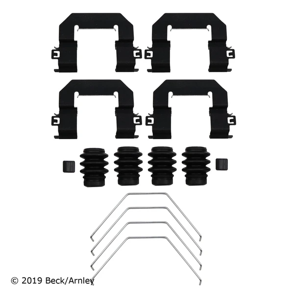 Beck/Arnley 084-2186 Disc Brake Hardware Kit, Front Side