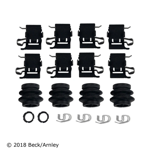 Beck/Arnley 084-2127 Disc Brake Hardware Kit, Rear Side