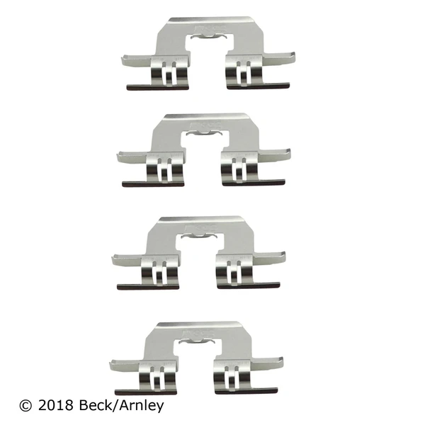 Beck/Arnley 084-2133 Disc Brake Hardware Kit, Rear Side