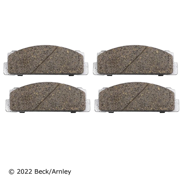Beck/Arnley 085-0159 Disc Brake Pad Set, Rear Side